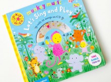 Monkey Music: Let's Sing and Play Board Book & CD Review A Mum Reviews