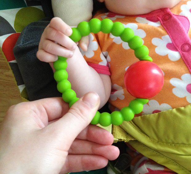 Nibbling Rattle Ring Review - Baby Safe Teething Accessories A Mum Reviews