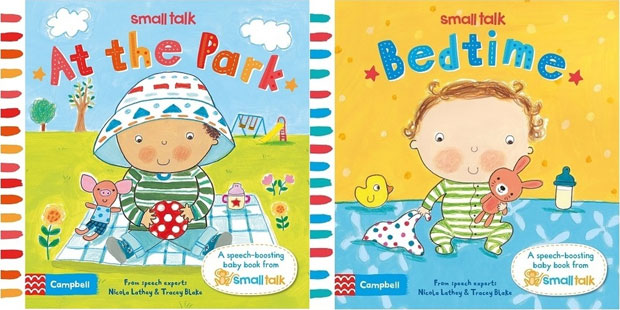 Book Review: At The Park & Bedtime Small Talk Books A Mum Reviews