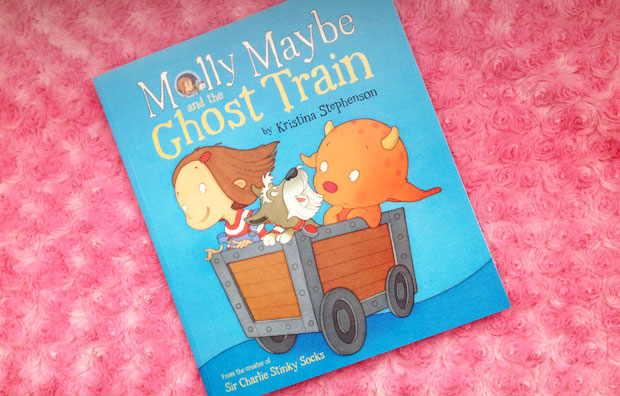 Book Review: Molly Maybe and the Ghost Train by Kristina Stephenson A Mum Reviews