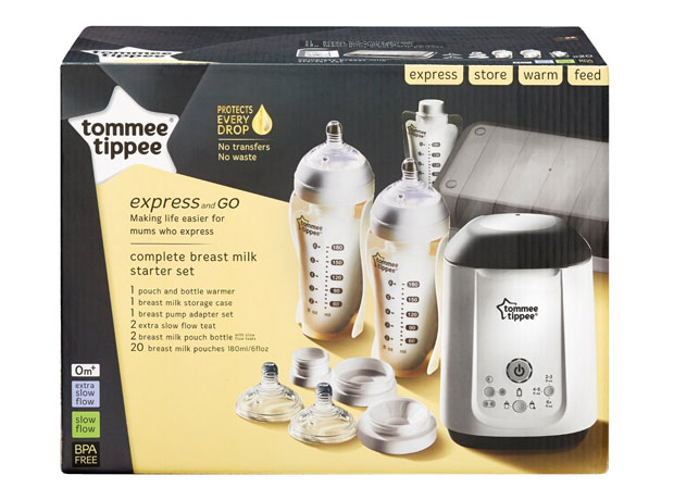 Tommee tippee express and go pouch and bottle hot sale warmer