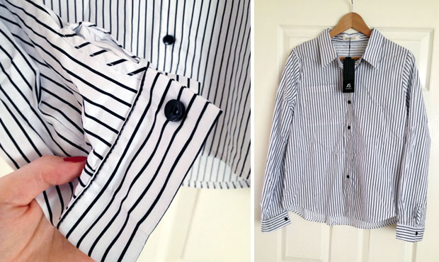Indian Summer and a Classic Striped Shirt / Outfit of The Day A Mum Reviews