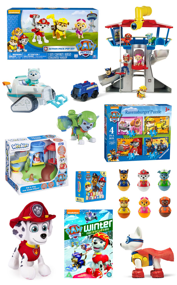 paw patrol christmas gifts