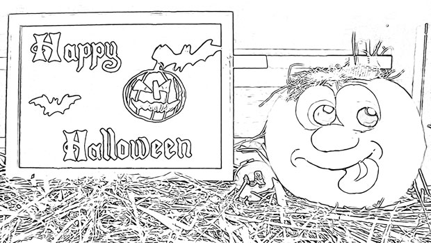 Free! Create Your Own Halloween Colouring Sheets from Photos A Mum Reviews