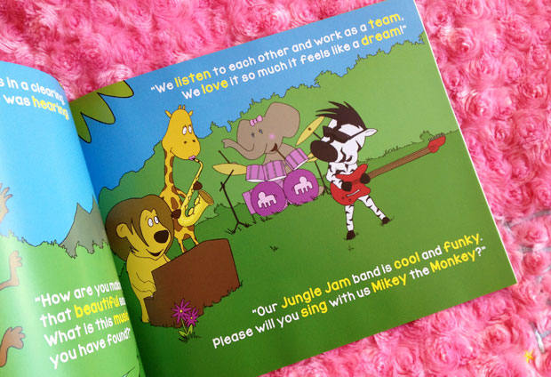 Jungle Jam Book Review - A Musical Children's Book A Mum Reviews