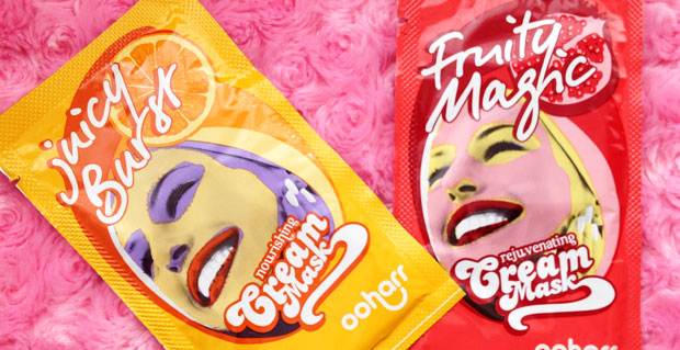 Ooharr Cream Face Masks Review - Fruity Magic & Juicy Burst A Mum Reviews