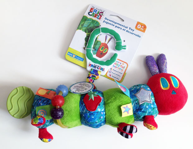 hungry caterpillar pram toy