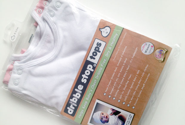 Dribble Stop Tops Review - Keep Your Drooling Baby's Chest Dry! A Mum Reviews