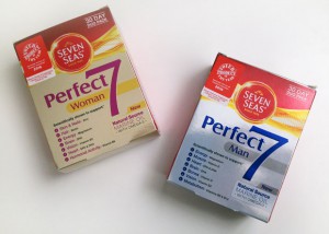 His & Hers Supplements - Seven Seas Perfect7 Man & Woman Review A Mum Reviews