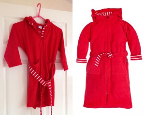 Polarn O. Pyret Kids Dressing Gown / Bath Robe Review A Mum Reviews
