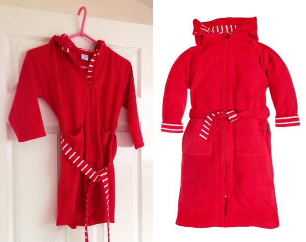 Polarn O. Pyret Kids Dressing Gown / Bath Robe Review A Mum Reviews