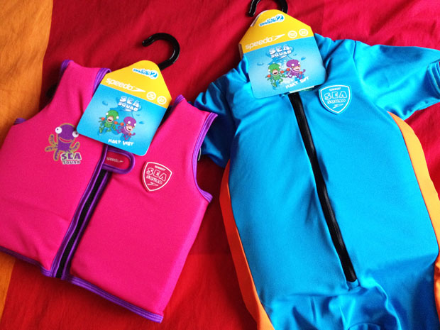 Speedo Sea Squad Float Vest & Floatsuit Review - Learn To Swim A Mum Reviews