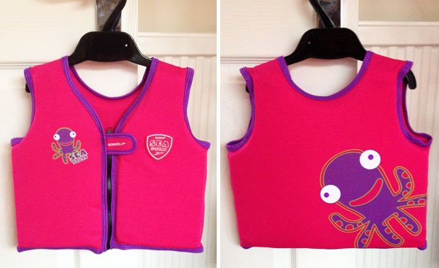 Speedo Baby Sea Squad Swim Vest Accessoires 1-2 Jahre Lava Red