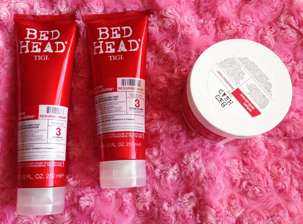 TIGI Bed Head Resurrection Gift Set Review / A Treat for Damaged Hair A Mum Reviews