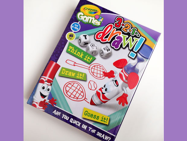 Crayola 3, 2, 1 Draw! Game – A Fun Family Board Game for Christmas A Mum Reviews