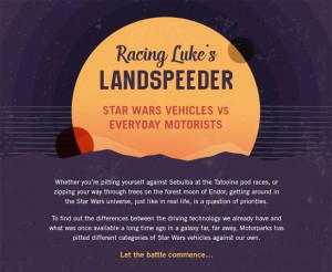 Racing Luke's Landspeeder - Star Wars Vehicles vs Everyday Ones A Mum Reviews