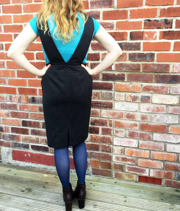 The Therapy Eden Grey Pinafore Dress from House Of Fraser A Mum Reviews