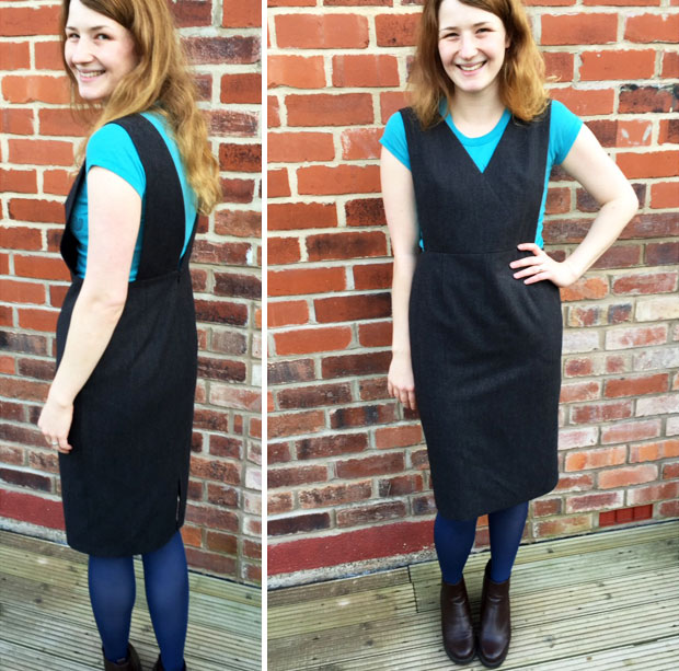 The Therapy Eden Grey Pinafore Dress from House Of Fraser A Mum Reviews