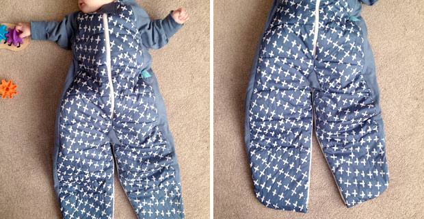 ergoPouch Winter Sleepsuit Bag Review - 2.5 tog with Sleeves A Mum Reviews