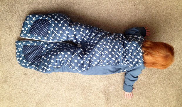 ergoPouch Winter Sleepsuit Bag Review - 2.5 tog with Sleeves A Mum Reviews