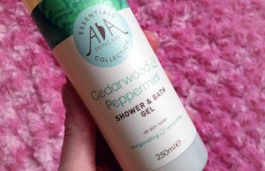 AA Skincare Cedarwood & Peppermint Shower & Bath Gel A Mum Reviews