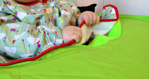 Battling the baby led weaning mess: Tidy Tot Review