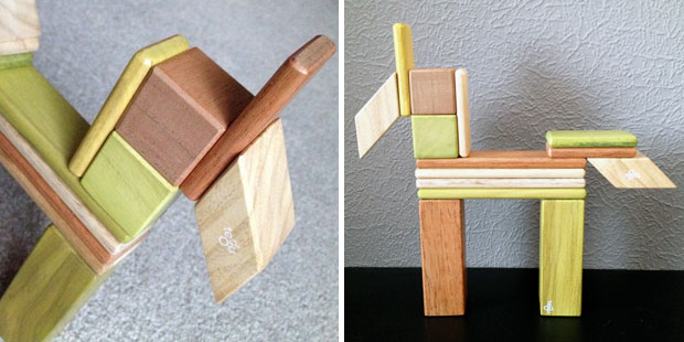 Tegu Magnetic Wooden Building Blocks Review / via Toyella A Mum Reviews