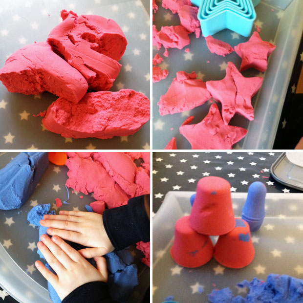 Exploring Kinetic Sand for The First Time (and Loving It!) - A Mum