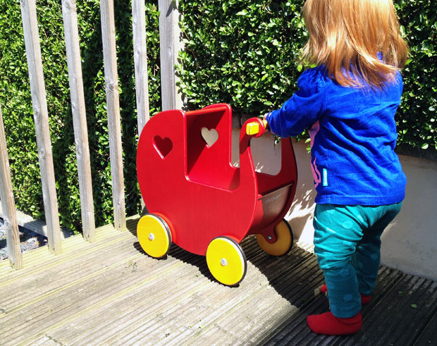 Moover Dolls Pram Review - A Push Along Kids' Toy From Hippychick A Mum Reviews