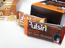 Pulsin Vegan Protein Bars - Maple & Peanut and Raw Choc Brownie A Mum Reviews