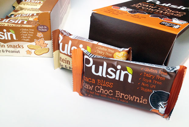 Pulsin Vegan Protein Bars - Maple & Peanut and Raw Choc Brownie A Mum Reviews