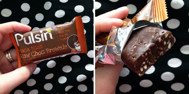 Pulsin Vegan Protein Bars - Maple & Peanut and Raw Choc Brownie A Mum Reviews