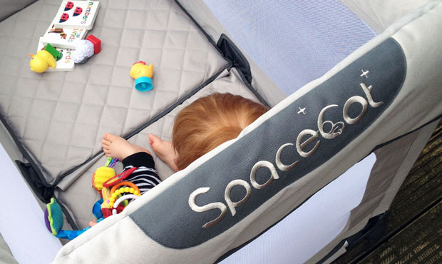 Space cot best sale travel cot