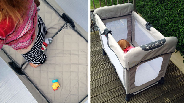 SpaceCot Review - The Travel Cot that Opens & Closes in 3 Seconds A Mum Reviews