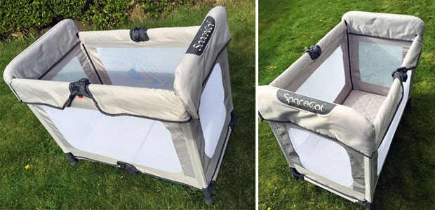 SpaceCot Review The Travel Cot that Opens Closes in 3 Seconds A Mum Reviews