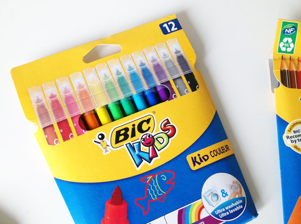BIC Kids Couleur Colouring Pens 12 Pack - Tesco Groceries