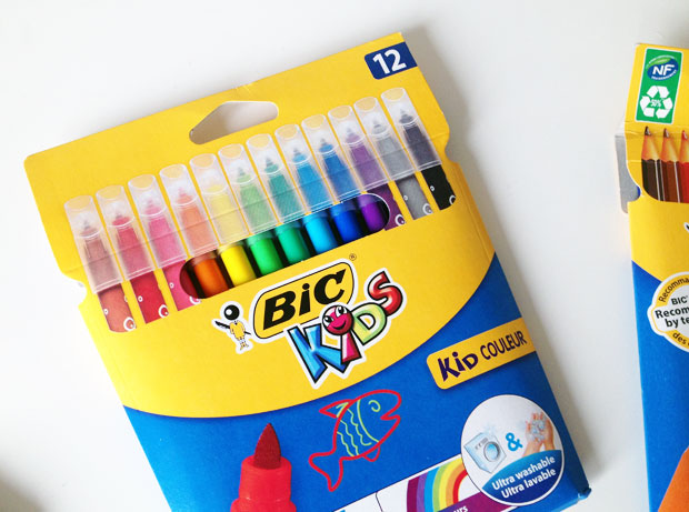 BIC Kids Couleur Colouring Pens 24 Pack - Tesco Groceries