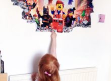 Love Sticker Vinyl Wall Art Review - Lego Movie Bedroom Decal A Mum Reviews