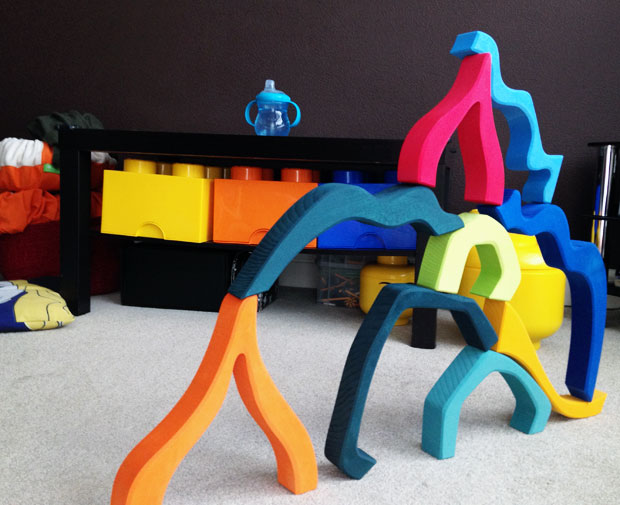 Review: Grimm's 4 Elements Large Building Set from 100 Toys A Mum Reviews