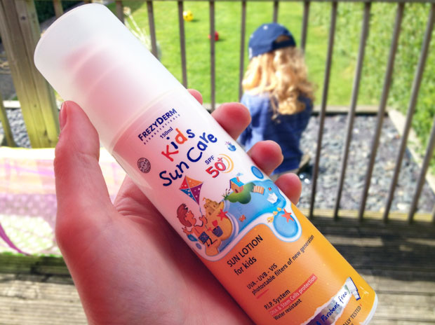 FrezyDerm Kids Sun Cream Review - Kids Sun Care SPF 50+ A Mum Reviews