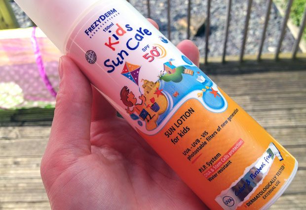 FrezyDerm Kids Sun Cream Review - Kids Sun Care SPF 50+ A Mum Reviews