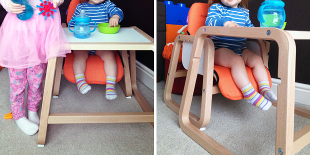 I’m really interested in product design and especially furniture and baby items. The Knuma Connect 4-in-1 High Chair A Mum Reviews