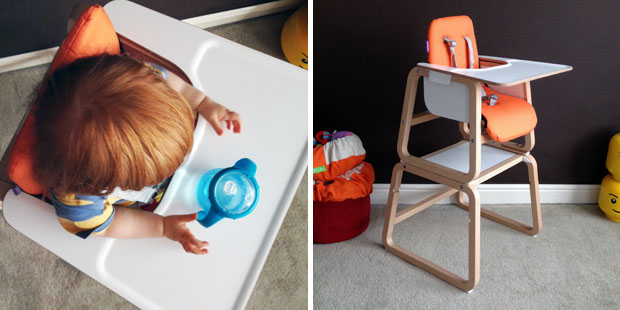 I’m really interested in product design and especially furniture and baby items. The Knuma Connect 4-in-1 High Chair A Mum Reviews