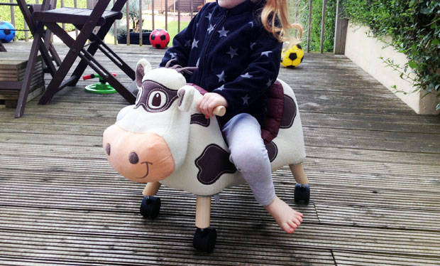 Little Bird Told Me Moobert Ride On Cow Review | The Rocking Horse A Mum Reviews