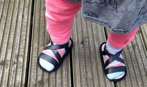 #MiniOneWears – Moccstars Hercules Roman Sandals A Mum Reviews