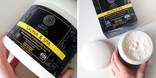 Natura Siberica Thick Natural Daurian Body Butter Review A Mum Reviews