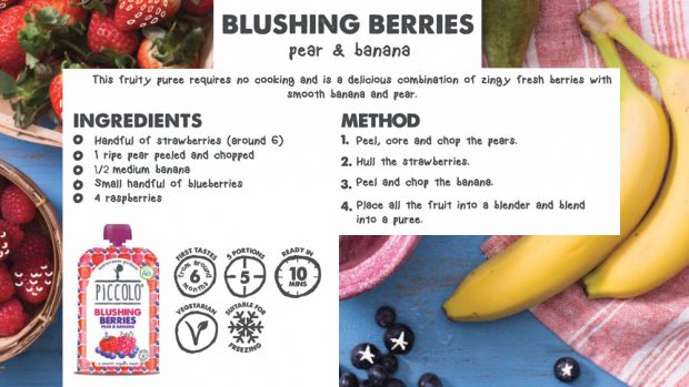 Recipe Make My Little Piccolo’s Blushing Berries at Home A Mum Reviews
