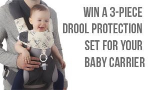 Review & Giveaway: 3-Piece Drool Protection for Baby Carriers A Mum Reviews