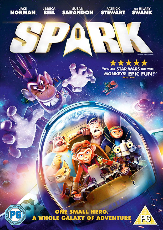 Spark DVD Review - One Small Hero. A Whole Galaxy of Adventure. A Mum Reviews