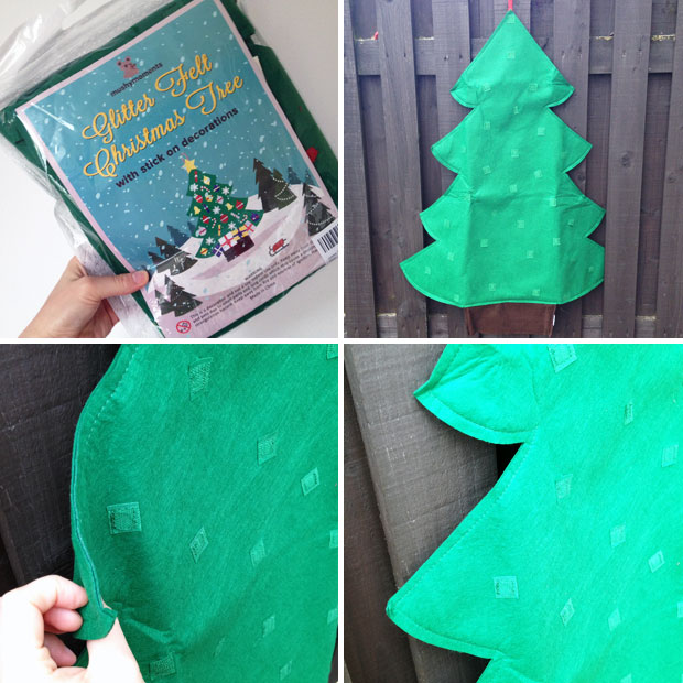 Mushy Moments Felt Christmas Tree + Stick On Decorations Review A Mum Reviews